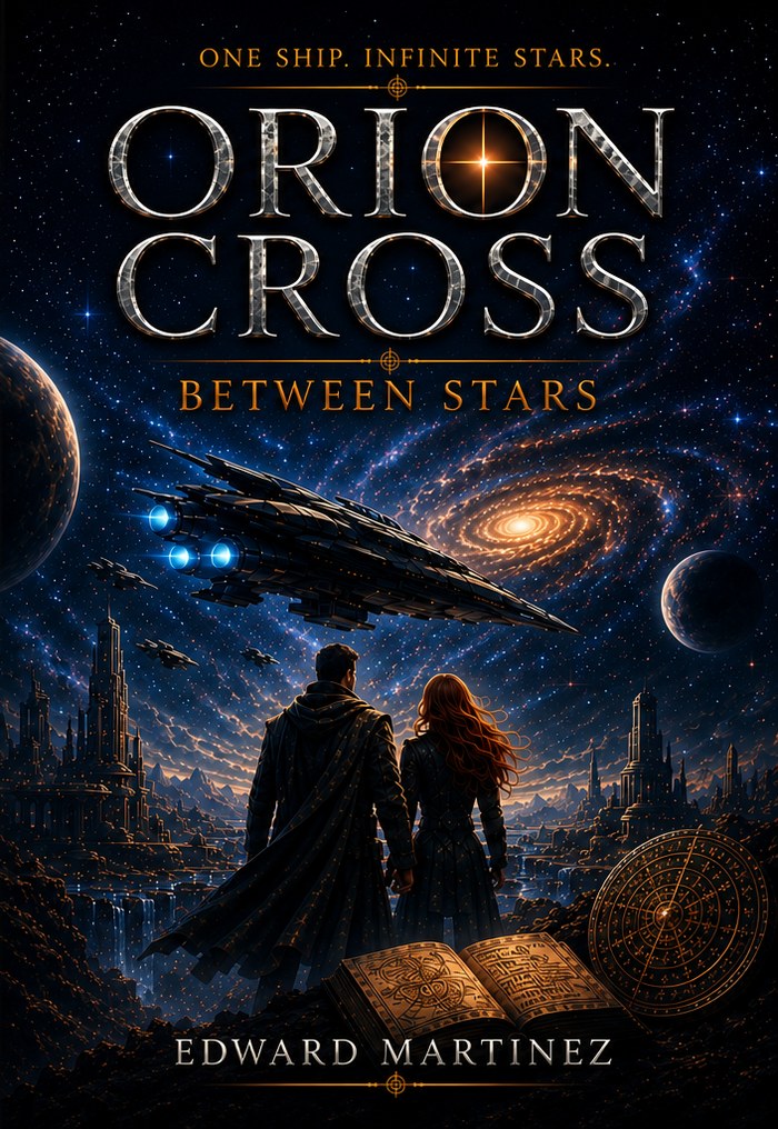 Orion Cross: Between Stars — book cover