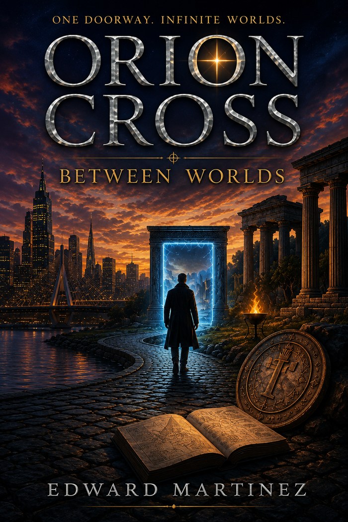 Orion Cross: Between Worlds — book cover